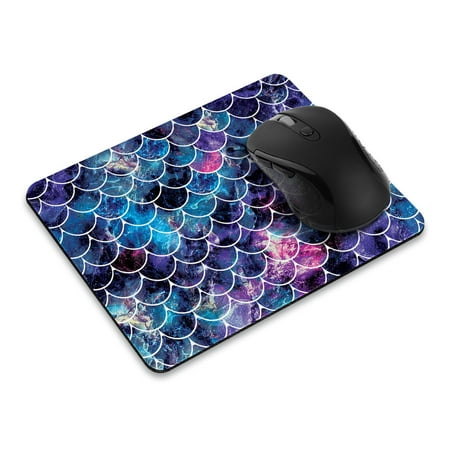 WIRESTER 8.66x7.08 in Rectangle Mouse Pad with Non-Slip Rubber Base for Computers  Laptop  Office & Home - Mosaic Mermaid Scale price history on PriceWatchPro