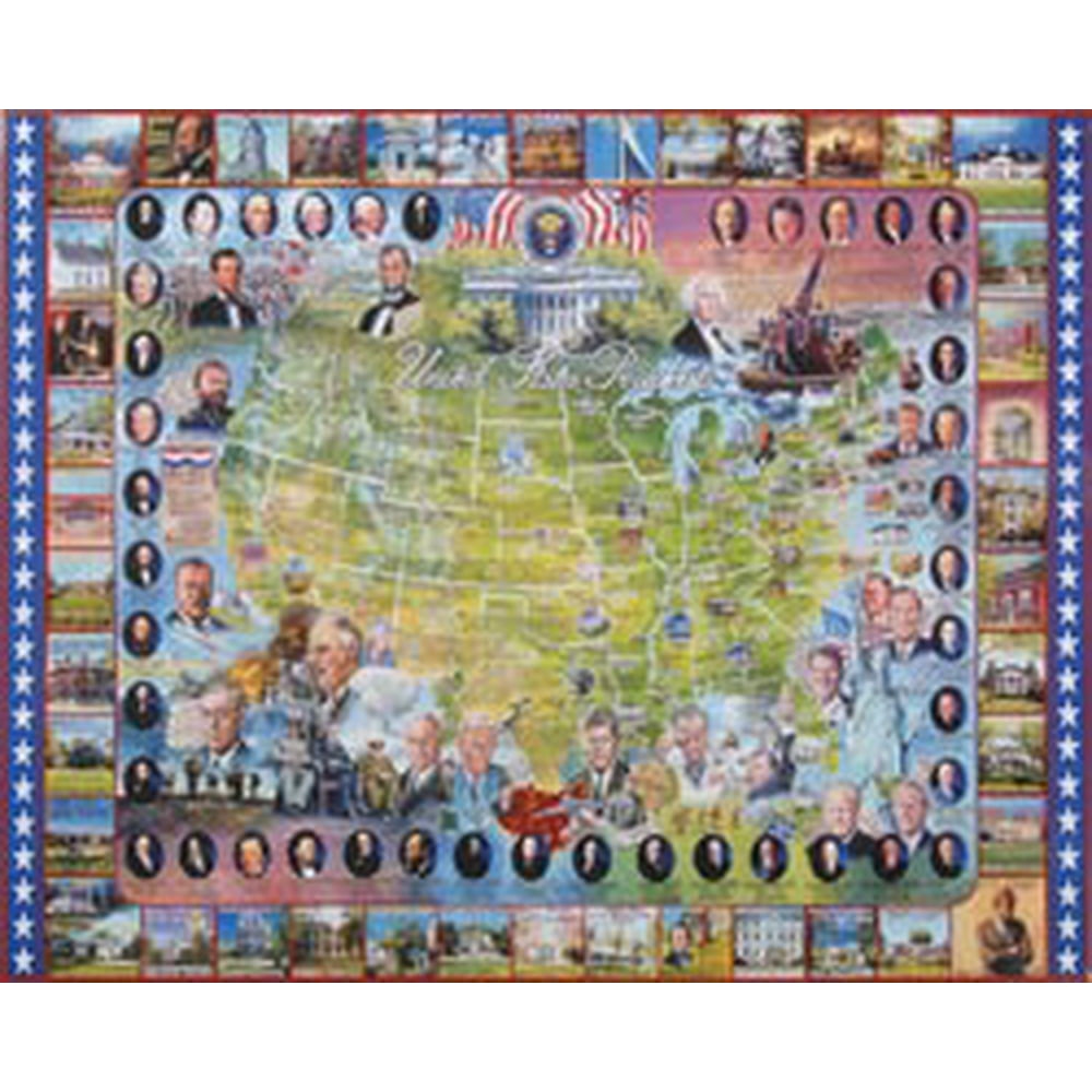 Jigsaw Puzzle American History 1000 Pieces 24"X30"United States