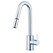Danze D457230 Amalfi Single Handle Pull-Down Kitchen Faucet with Snapback Retraction, Chrome