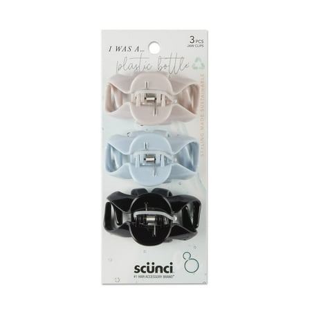 Scunci, Conscious Minded Octopus Clips, 3 Count