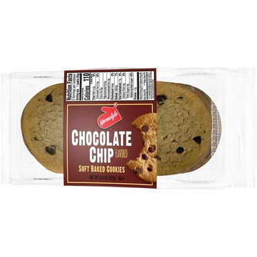 Great Value Soft Baked Chocolate Chip Flavored Cookie 6 Count, Ready to Eat, Kosher Dairy, Contains: Eggs, Milk, Soy, Wheat