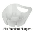 thumbnail image 6 of Plumb Craft Universal Plunger Holder Drip Tray, White, 6 of 7