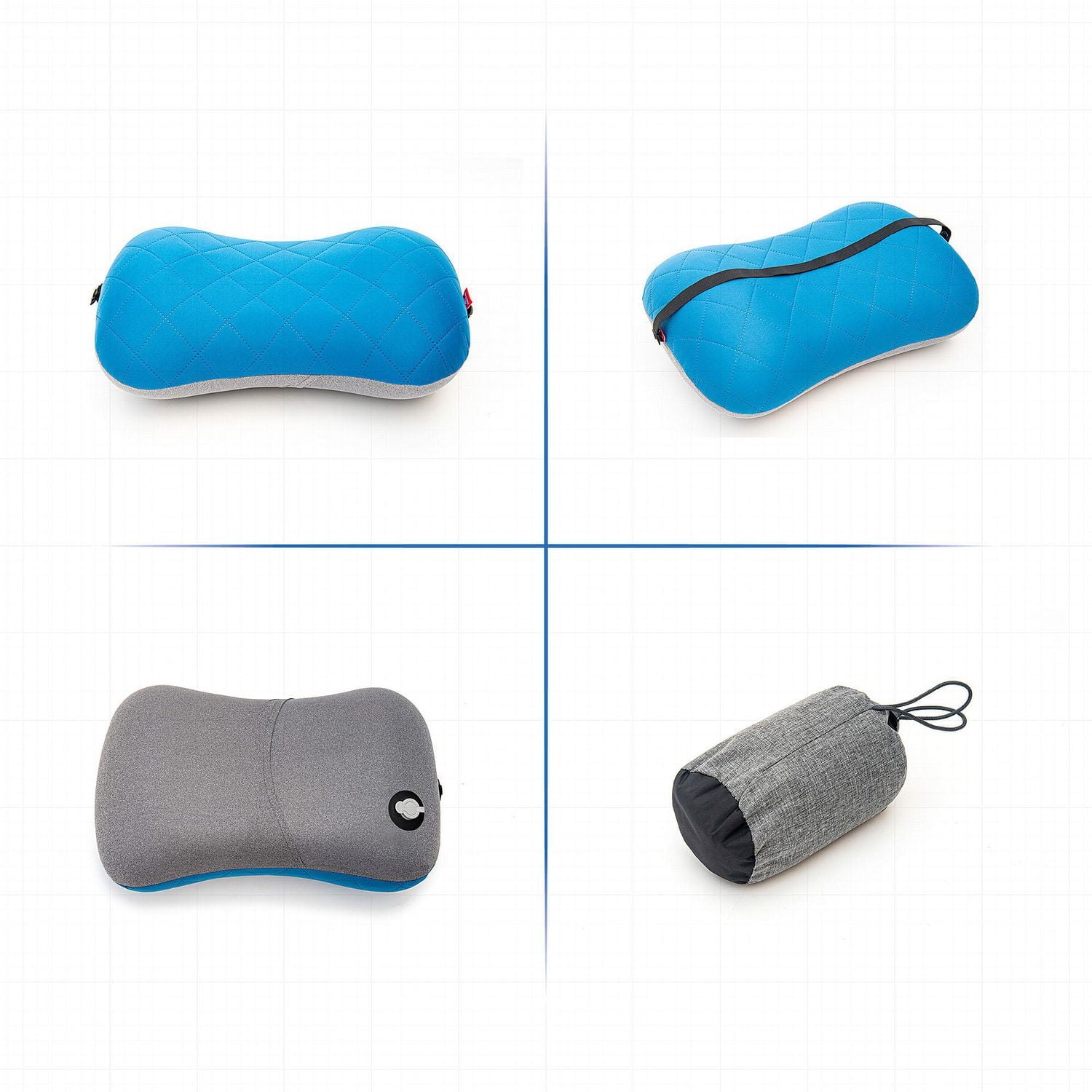 Ozark Trail Ultra-light Air Pillow with Cover, Use Camping, Hiking or Travel, Age Group: Adult, Camping Pillow