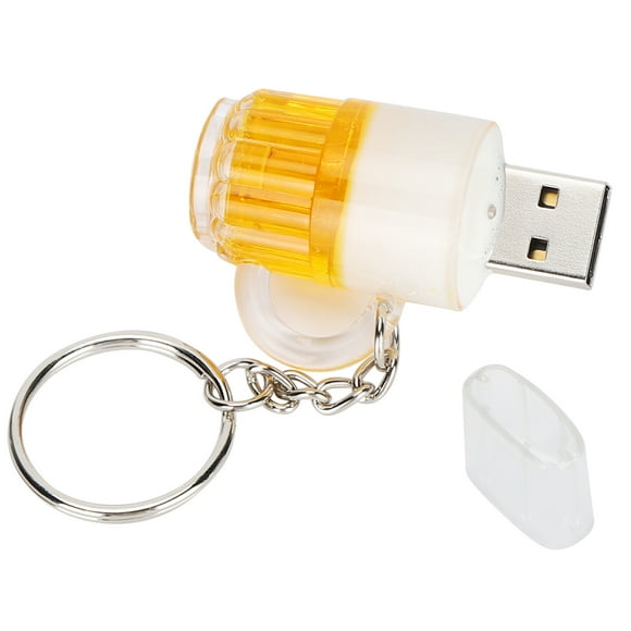 Clé USB en Forme de Tasse de Bière, Mémoire Portable de Stockage