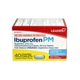 thumbnail image 4 of Leader Ibuprofen PM, Pain Reliever/Nighttime Sleep-Aid, 40 Coated Caplets, 4 of 4