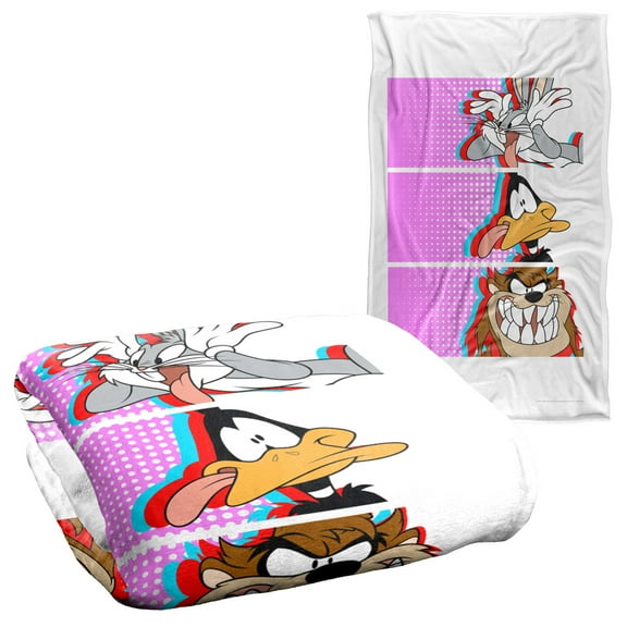 Looney Tunes Blanket, 36"x58", Tiles Silky Touch Super Soft Throw