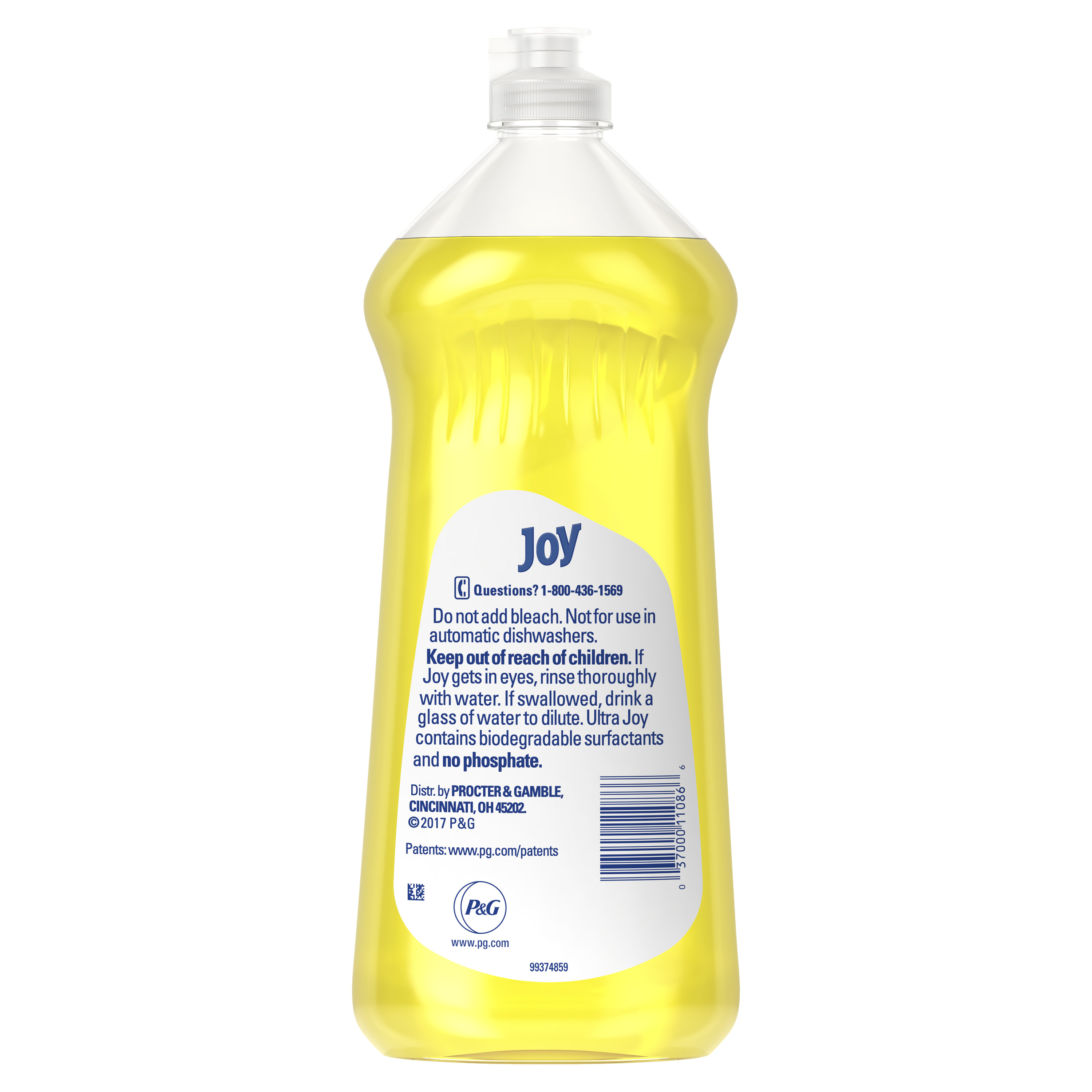 Joy Liquid Dish Soap, Lemon Scent, 30 Fluid Ounce - image 4 of 5