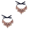 thumbnail image 2 of Minnieouse Collar de mujer, gargantillas con estilo, colgantes, adorno para el cuello, fiesta, banquete, vestido, accesorios, babero brillante, Type3 NO3, 2 of 6