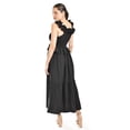 thumbnail image 3 of Vestido largo con olanes Roman Fashion/ Juvenil, 4360 (Negro) negro CH, 3 of 5