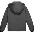 thumbnail image 4 of Wantdo Boy's Winter Coat Insulated Snow Jacket Warm Snowboard Jacket Dark Gray 10/12, 4 of 10