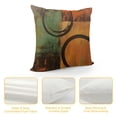 thumbnail image 4 of JEUXUS Vinatge Geometry Throw Pillow Covers  Soft Abstract Art Cushion Covers for for Couch Sofa Retro Square Geometric Circles Red Brown Decorative Pillowcases Outdoor Pillows Covers, 4 of 5
