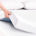 thumbnail image 3 of 2, 3, or 4 inch Covered Topper Mattress Memory Foam Gel-Infused Cooling Ventilated Mattress (2" Full), 3 of 6
