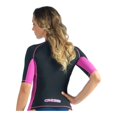 thumbnail image 2 of Playera para Dama Cressi Rashguard Manga Corta Talla M Negro, 2 of 4