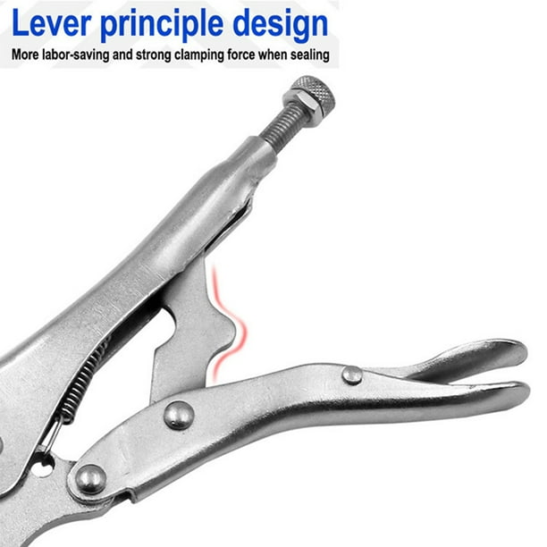 Vise grip on sale pinch off tool