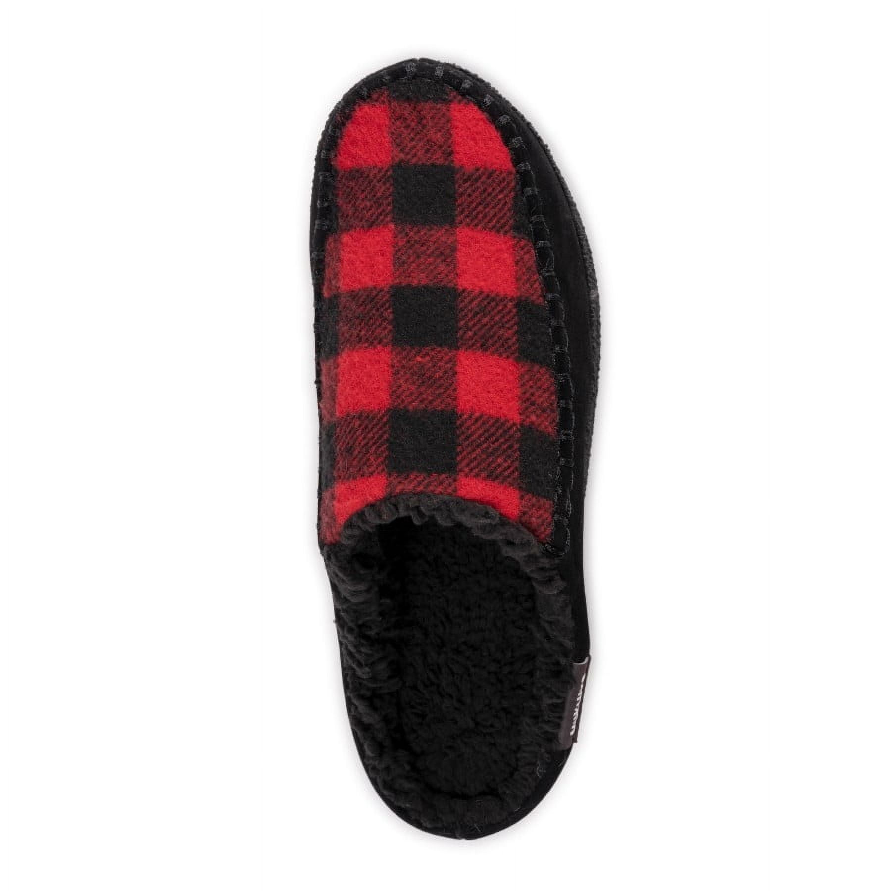 MUK LUKS Men's Staughton Slipper-Black 10