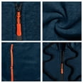 thumbnail image 6 of IAJDKMEK Men's Multi-Pocket Zip Up Hoodie - Lightweight Jacket for Sports, also Works as a Cozy Sweatshirt for Everyday Wear, Travel Friendly, 6 of 9