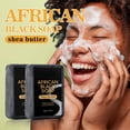 thumbnail image 1 of Jabón negro de 3.53 oz para limpieza corporal, jabón facial, jabón de baño, limpiador corporal de jabón negro, barra de lavado facial y corporal para limpieza profunda, jabón de baño natural para todo, 1 of 4
