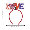 thumbnail image 2 of QIQUWOHUL Independence Headbands Patriotic Party 4th Of July Flag Headband Accessories Props Decoration Headband For Adult And Children, 2 of 3