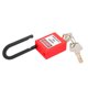 thumbnail image 2 of 38mm Lockout Lock Nylon Industrial Engineering Insulation Security Dustproof Device for Construction SiteRed, 2 of 5