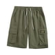 thumbnail image 1 of Puntoco Pantalones Cortos Con Estampado Hawaiano Para Hombre, Pantalones Cortos Con Bolsillo Y Cordón, Color M, 1 of 3