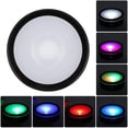 thumbnail image 4 of Crystal Led Light Base,Multicolor Changing USB Power Light Display Base Show Stand Display Holder with Sensitive Touch Switch for 3D Crystal,Crystal Ball,Art Glass,Jewelry (Black), 4 of 8