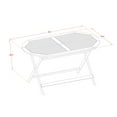 thumbnail image 4 of Outdoor Acacia Dining Set - 7 Piece Patio Furniture Set with Table & Chairs, 4 of 5