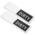 thumbnail image 2 of MasteelfCA 2Pcs Dishwasher Magnet Clean Dirty Sign Pattern Washing Machine Laundry Sign Magnet for Home, 2 of 9