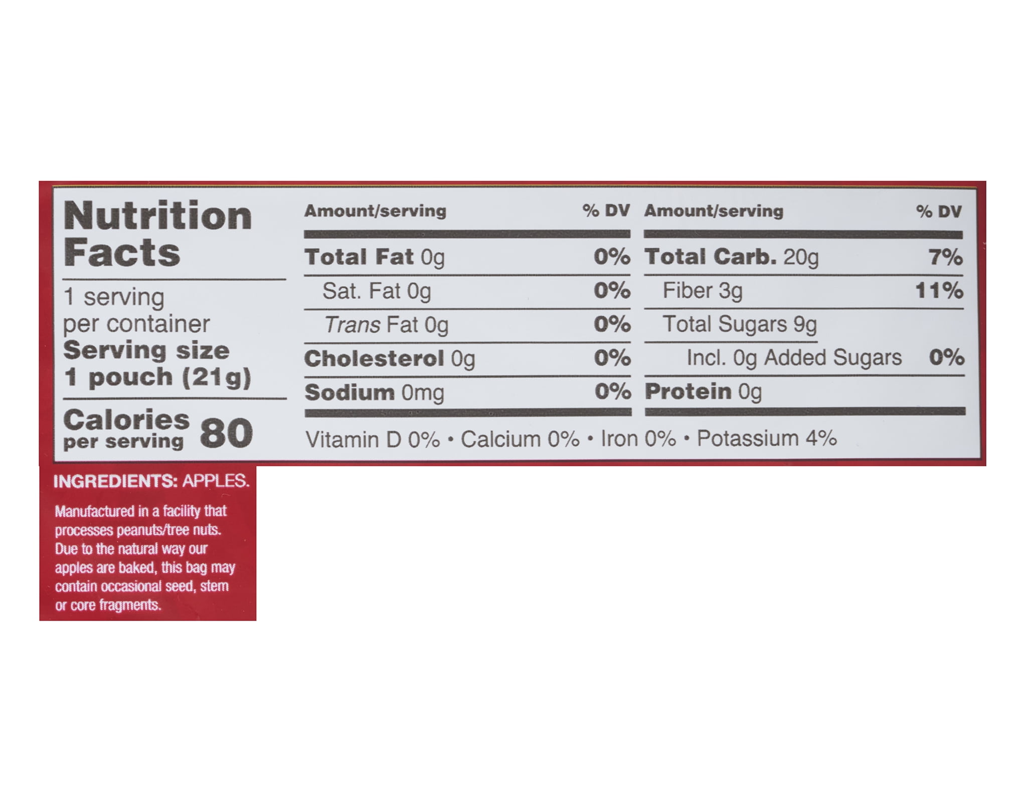 Simple Slices Red Apple Chips 16 Ct x 0.75 Oz