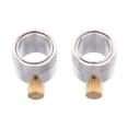 thumbnail image 2 of Cerraduras de Eje Yuyangstore 2 Unidades de Material Aluminio para Erhu Gaohu Zhonghu Accesorios de Banhu Lute, 2 of 7