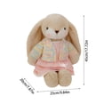thumbnail image 2 of Easter Bunny Plush Toy - Cute Stuffed Rabbit Animal | Fluffy Long-Ear Bunny, Bunny Stuffed Animal, Easter Decor(Perfect for Spring/Easter Gifts), 2 of 5
