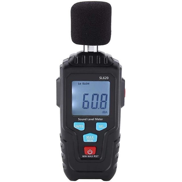 Medidor de nivel de sonido MACHAO Registrador de 30-135 dB Precisión 2,0 dB