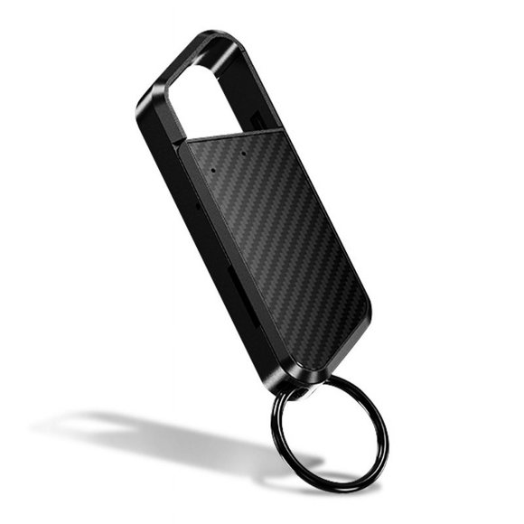 Mini Dictaphone Noise Reduction Audio Recorder Recording Pen Portable Hook Keychain Meeting Recorder 32GB