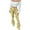 Yellow, variant on High Waisted Flare Leggings for Women Women's Vintage Printed High Waisted Modern Tight Fitting Bag Hip Casual Plastic Flared Pants Long Pants,Coffee,M