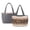 Brown Dragonfly Floral, variant on FOR U DESIGNS Hawaii Hibiscus Dragonfly Print Tote Bag for Women, Two Tone Top Handbag with Side Pockets Lightweight Quilted Shoulder Bag Reversible Top Handle Tote for Travel 2026