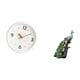 thumbnail image 5 of Reloj de pared moderno con estatua de . Colección de esculturas de animales. Redondo, silencioso, sin . Números . Adorno decorat, 5 of 7