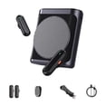 thumbnail image 2 of BotaniNest Amplificateur de Voix pour Enseignants avec Microphone Lavalier Sans Fil Portable Rechargeable 2 Micros pour Réunions de Classe Discours Extérieur (Noir Blanc), 2 of 4