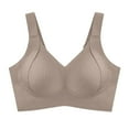 thumbnail image 4 of Seductiva Women's Wireless Bra Sports Bras for Women Comfortable Ribbed Wireless Bralettes Adjustable Padded Everyday Bra Seamless Shapewear Bra, 4 of 8