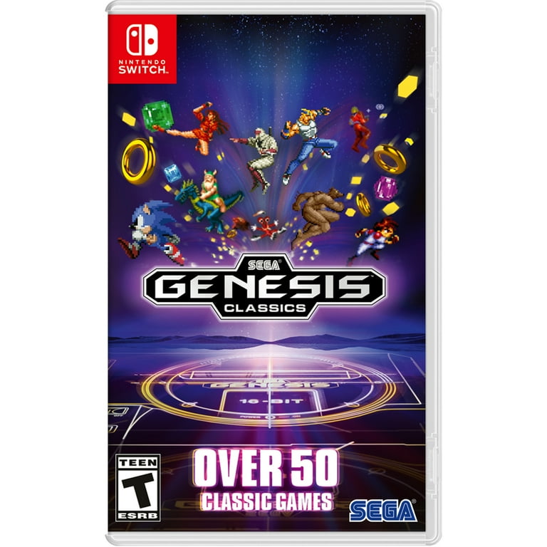 完売 Sega Genesis Classics Video Games for PlayStation 4 Kids Nintendo Switch