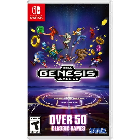 Sega Genesis Classics, Sega, Nintendo Switch, (100 Best Sega Genesis Games)