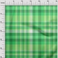 thumbnail image 3 of oneOone Rayon Green Fabric Plaid Dress Material Fabric Print Fabric By The Yard 56 Inch Wide, 3 of 4