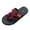 Wine, variant on Athletic Memory Foam Mesh Flip Flops Flat Walking Sandals for Women Beach Lightweight Breathable Comfort Yoga Mat Thick Sole Slip on Thong Slippers Summer Wine Size 9