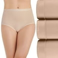 thumbnail image 1 of Vanity Fair Womens Comfort Where It Counts Brief Panty 3-Pack, 10, 1 of 1