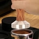 thumbnail image 3 of Apisonador de café, 51 mm, acero inoxidable, madera, accesorios para café, apisonador de café de acero inoxidable, elaborado por expertos, 3 of 12