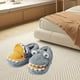 thumbnail image 1 of Pantuflas de dinosaurio, pantuflas de interior, novedosas y suaves zapatillas para el hogar para el dormitorio del apartamento 40 a 41, 1 of 8