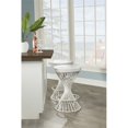 thumbnail image 5 of Hillsdale Kanister Backless Non-Swivel Counter Stool - White, 5 of 5