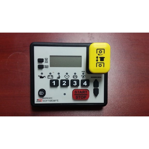 Dixie Chopper OEM Main Display with Soft Start PTO Switch 4357767