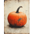 thumbnail image 1 of Qisvanset 12x16 Inch Abstract Pumpkin Fall Canvas Wall Art, Minimalist Retro Rustic Farmhouse Seasonal Wall Decor, 1 of 8