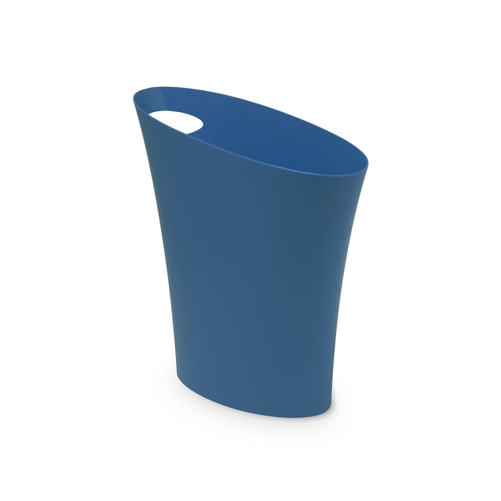 Umbra Skinny Trash Can Sleek & Stylish Bathroom Trash Can, Small