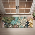 thumbnail image 2 of Vintage Pioneer Flower Collage Door Rugs,Washable Non Slip Door Mats Indoor,Decorative Door Mats,Entry Mat Indoor for Entrance,Bedroom,Kitchen,Bathroom,16"x47", 2 of 6