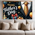 thumbnail image 5 of Elegant Design Happy Father's Day Party Banner Decorative Balloons Gift Boxes for Father's Day Celebration Family Gathering Outdoor Event, 5 of 7